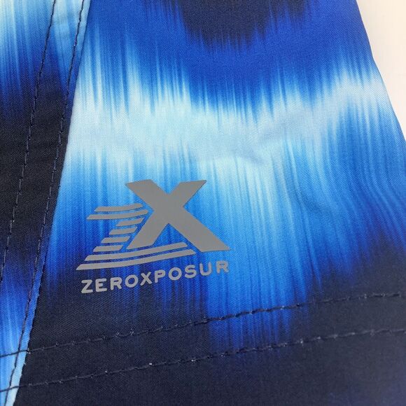 Zeroxposur Mens Swim Trunks Navy Ray Size Medium NWT - Picture 4 of 12